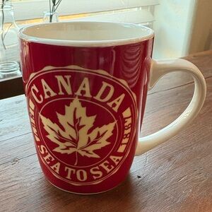 Like new Canada 8 oz coffee mug.  Sea to Sea-double sided 1867